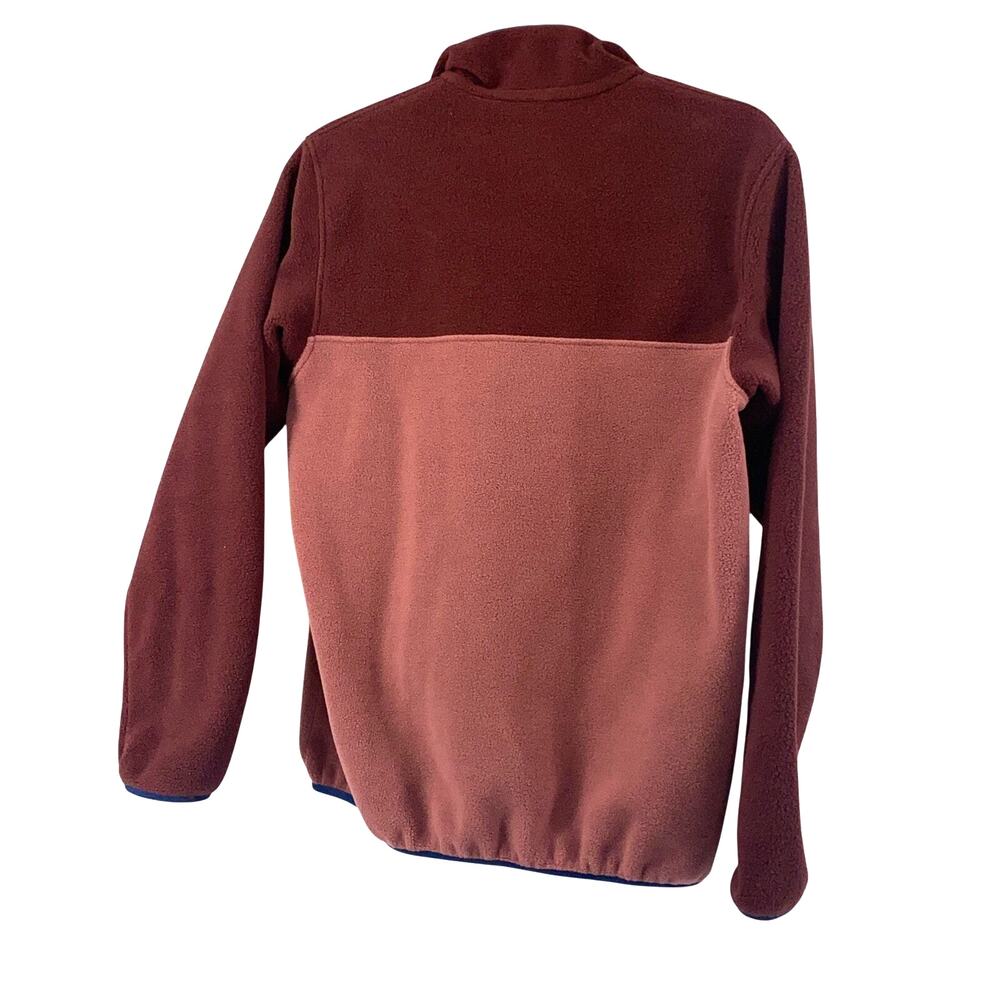Patagonia Women's Synchilla Snap-T Fleece Pullover - Red / Rosehip - Size S - Picture 4 of 6